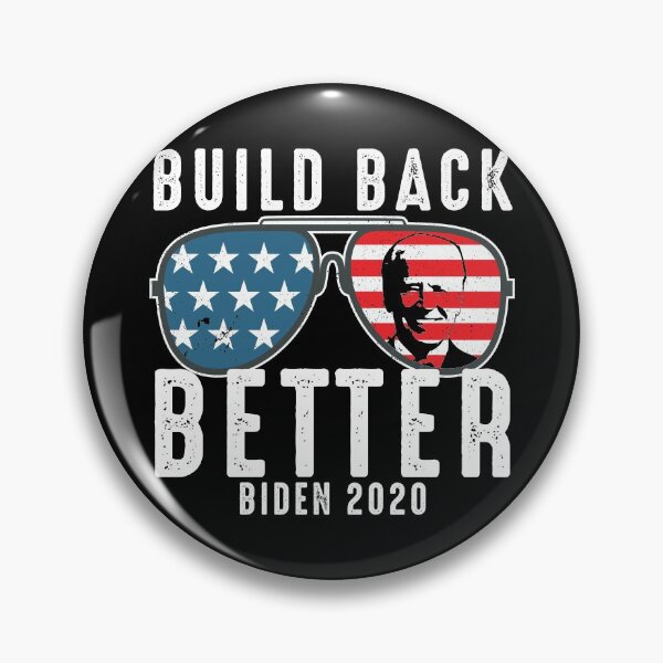 Item preview, Build Back Better Biden 2020 designed and sold by RandomStuffShop.