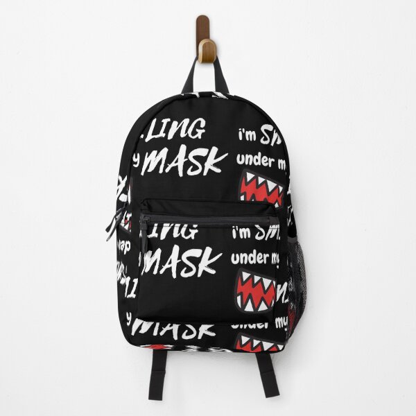 Item preview, I smile under the mask grin laugh funny gift designed and sold by DeliveranceNow.