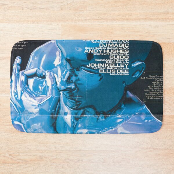 Item preview, Y2K BLUE RAVE FLYER designed and sold by Glossypop.