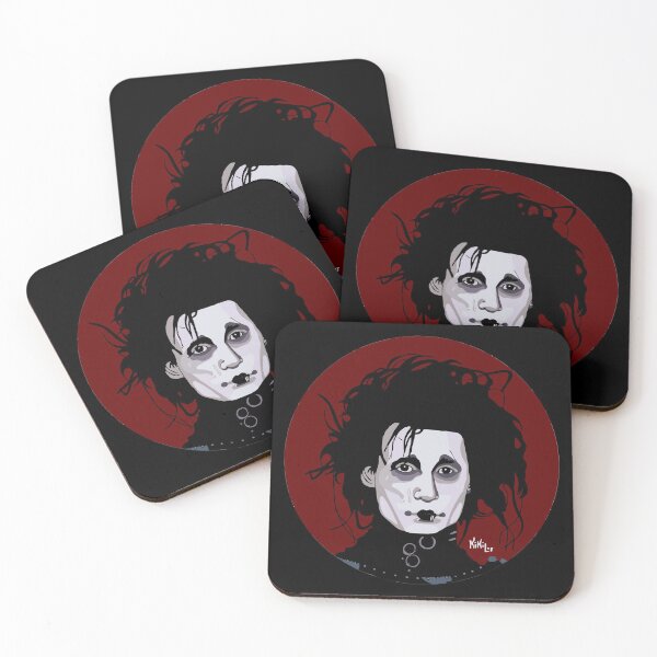 Edward Manos de Tijera Posavasos (lote de 4)