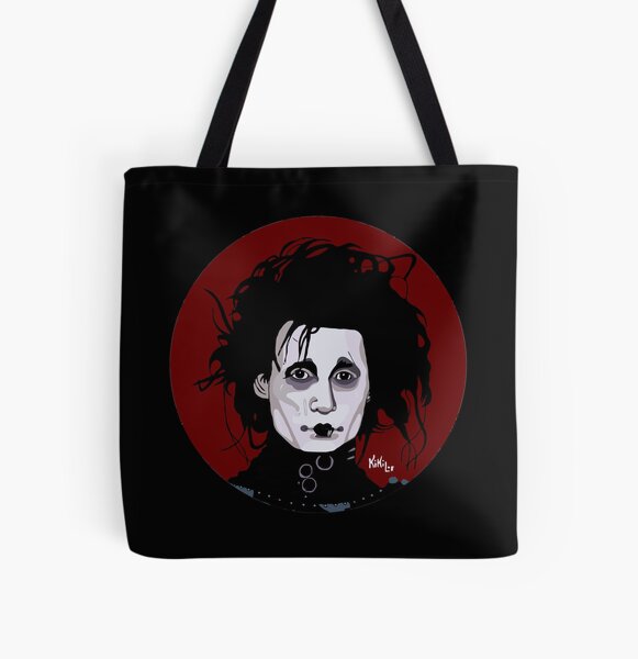 Edward Manos de Tijera Bolsa estampada de tela