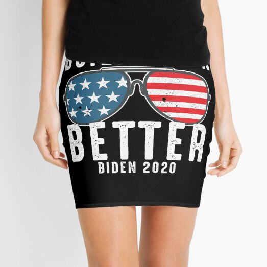 Build Back Better Biden 2020 Mini Skirt