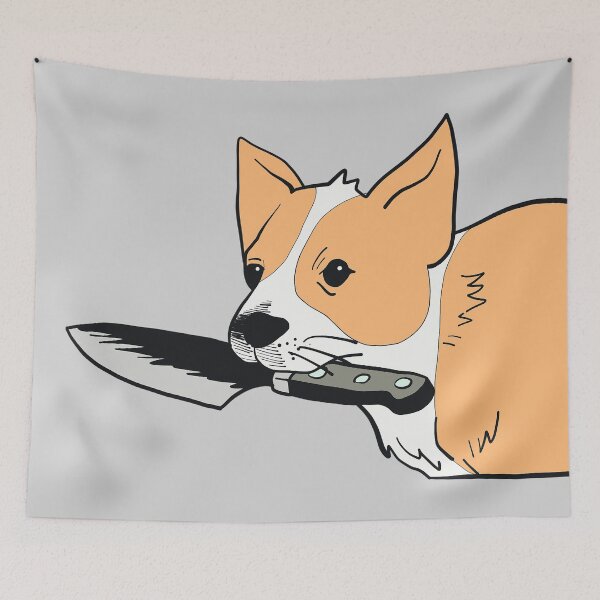 Item preview, Corgi Knife designed and sold by jenartfart.