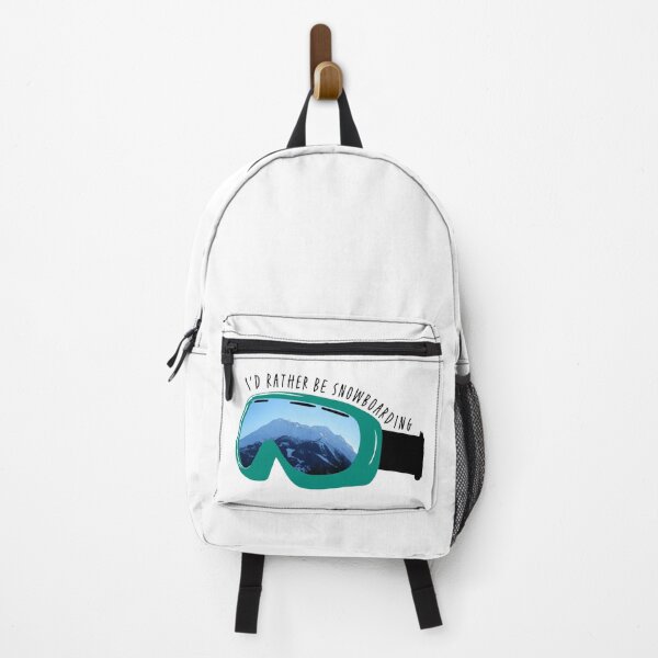 Item preview, I'd Rather Be Snowboarding Goggles (green) designed and sold by Johnston Creative.