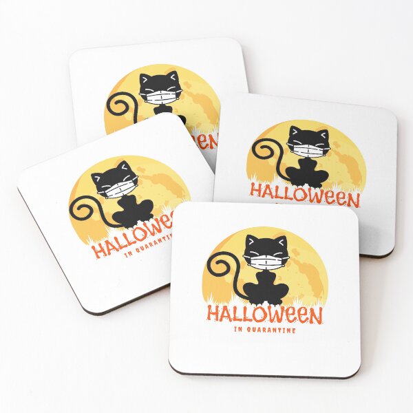 Item preview, Halloween in quarantine black cat designed and sold by Lijo Jose.