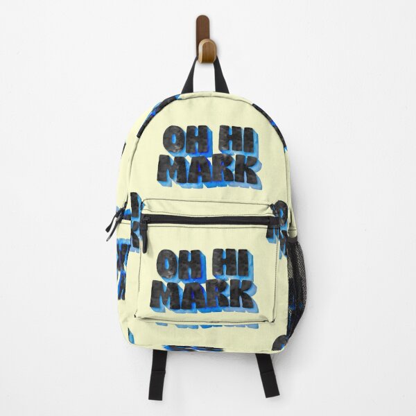 Item preview, Oh Hi Mark Blue Watercolor Movie Quote Meme Joke designed and sold by sharedipmemes.