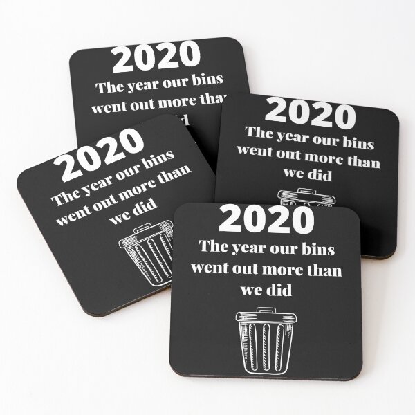 Item preview, 2020 The Year Our Bins Went Out More Than We Did!  designed and sold by APrettyView.