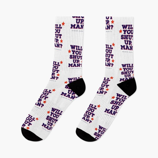 Item preview, Will you shut up man - BIDEN HARRIS - trump  designed and sold by Tropical Blood.