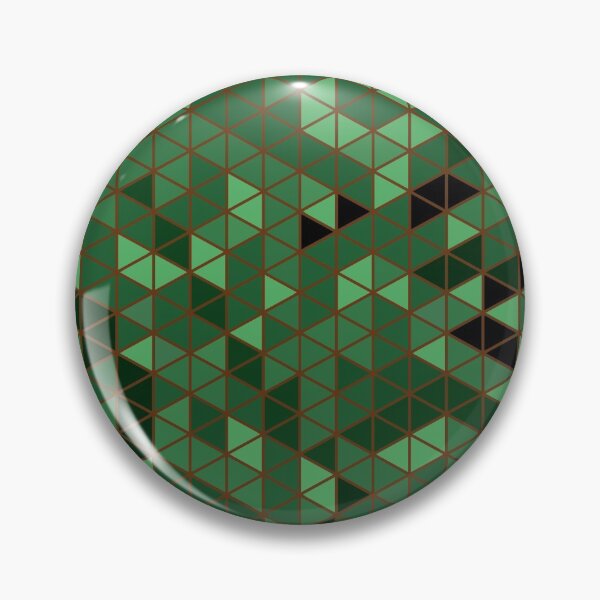 Item preview, Geometric Triangles | Green Variant designed and sold by ZMorrisDesigns.