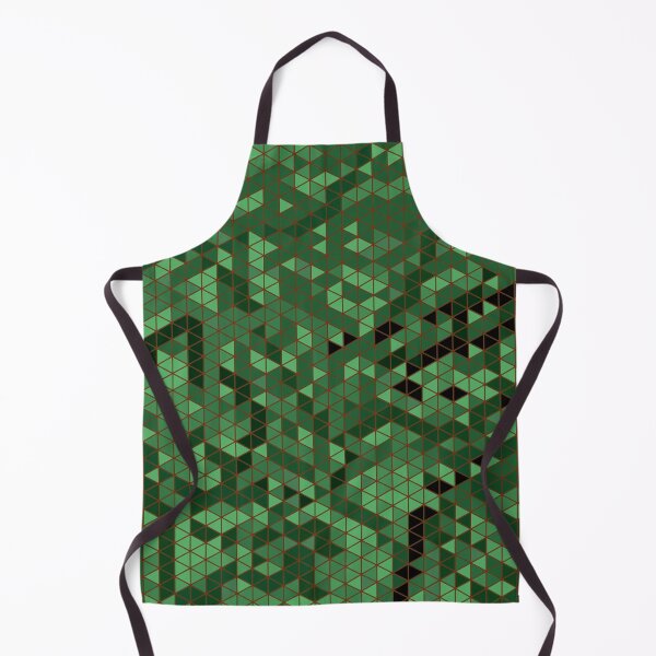 Item preview, Geometric Triangles | Green Variant designed and sold by ZMorrisDesigns.
