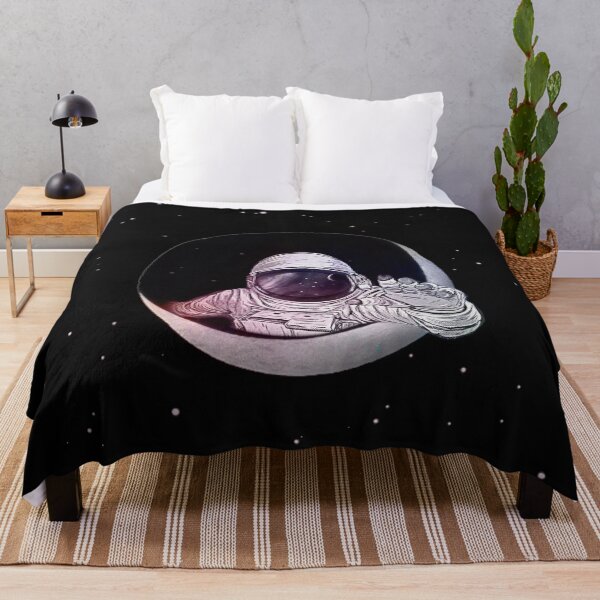 Item preview, Astronaut Moon - astronaut emerging from the moon designed and sold by Vin Zzep.