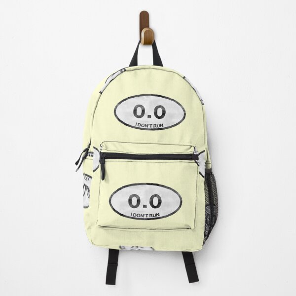 Item preview, 0 Miles Counter I Don't Run Lazy Joke Watercolor designed and sold by sharedipmemes.
