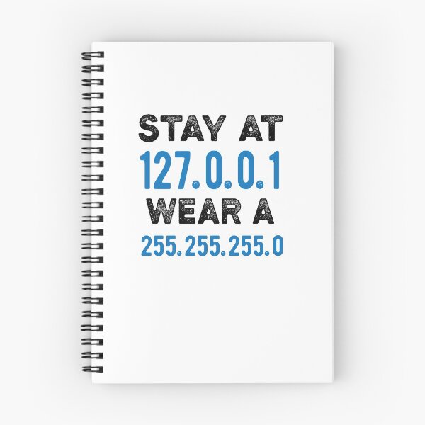 Item preview, stay at 127.0.0.1 wear a 255.255.255 designed and sold by CodingForTech.