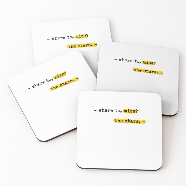 Item preview, Where To Miss The Stars Cute Quote designed and sold by sharedipmemes.