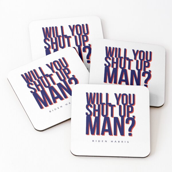 Item preview, Barris - Biden - will you shut up man ?  designed and sold by Tropical Blood.