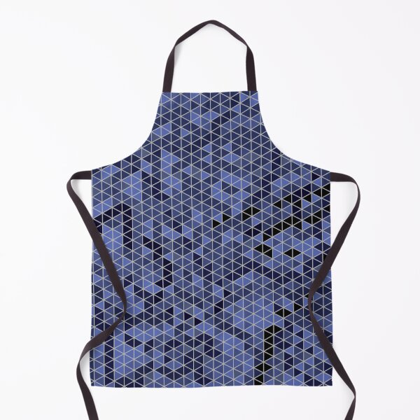 Item preview, Geometric Triangles | Blue Variant designed and sold by ZMorrisDesigns.
