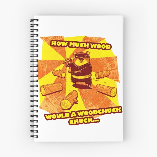 Item preview, How Much Wood Would a Woodchuck Chuck designed and sold by Jeff Crosby.