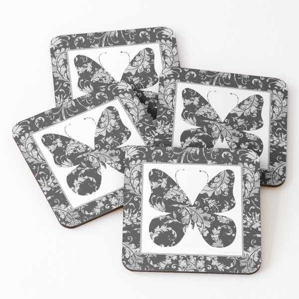 Item preview, Beautiful Grey Butterfly C designed and sold by Jean Plout.