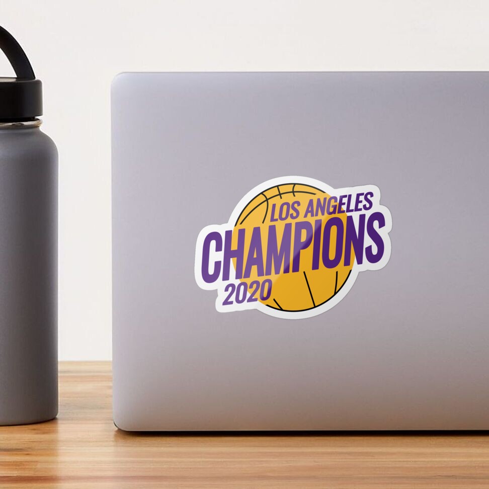 City Of Champions - Los Angeles Lakers x Los Angeles Dodgers Mash Vinyl  Sticker