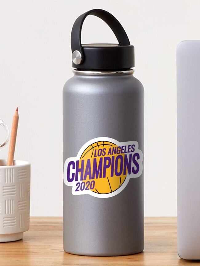 Los Angeles Lakers Round Sticker – 2020:The Best Year Ever (The Game)