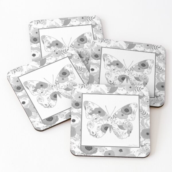 Item preview, Beautiful Grey Butterfly D designed and sold by Jean Plout.