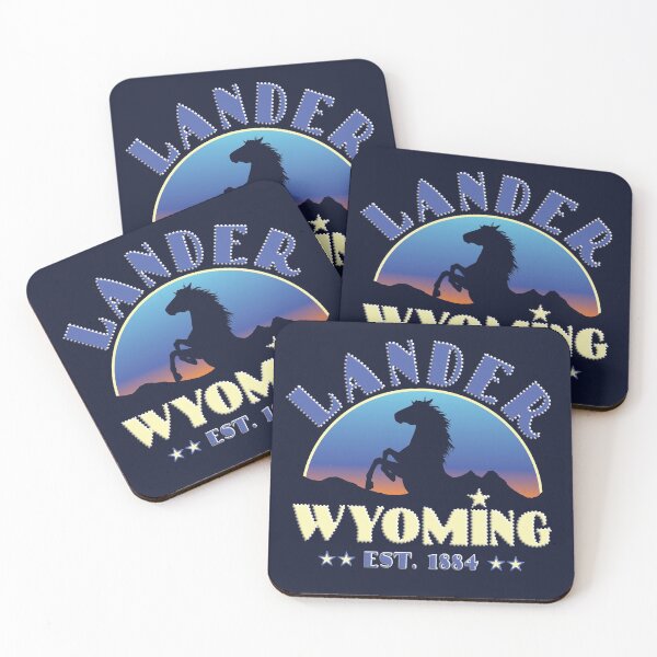 Item preview, Lander, Wyoming Wild Horse Gifts designed and sold by NoBonesLife.