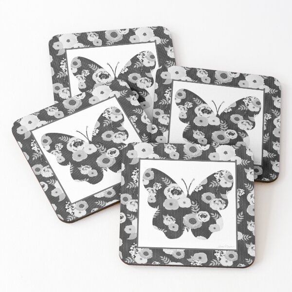Item preview, Beautiful Grey Butterfly E designed and sold by Jean Plout.