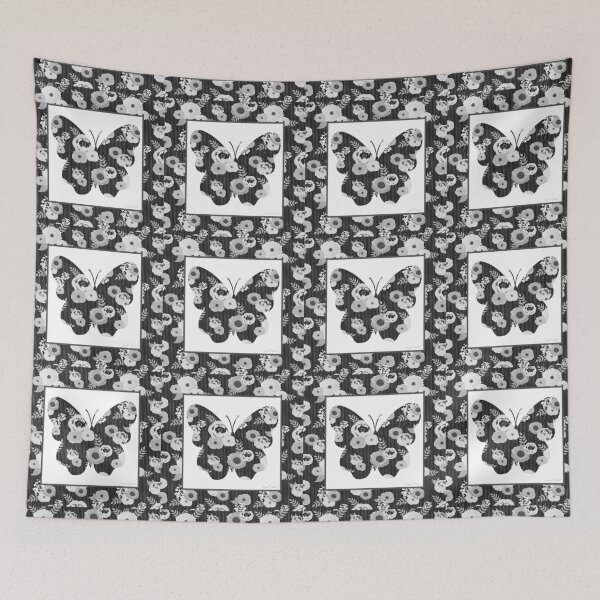 Item preview, Beautiful Grey Butterfly E designed and sold by Jean Plout.