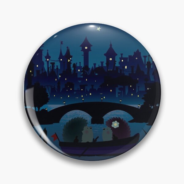 Item preview, Hedgehogs in the night designed and sold by mangulica.