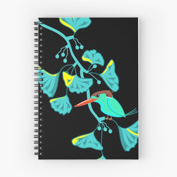 Item preview, Kingfisher and Ginkgo designed and sold by spontania.