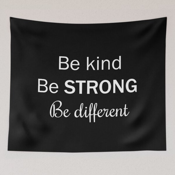 Item preview, Be kind Be strong Be different designed and sold by Moraable.