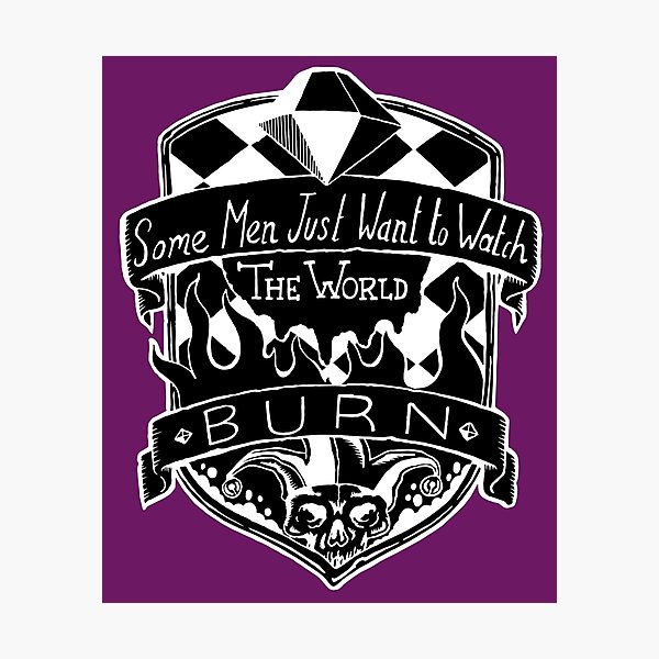 Item preview, Some Men Just Want To Watch The World Burn  designed and sold by bangart.