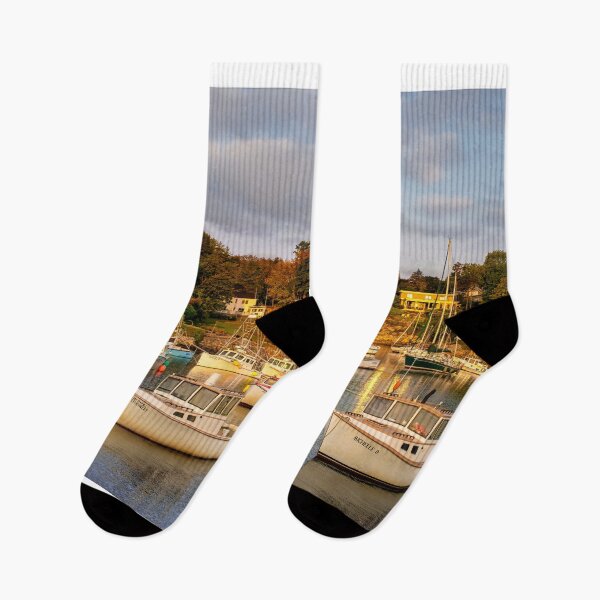 Item preview, Morning Light on the Perkins Cove Fleet designed and sold by Gerard Fornarotto.