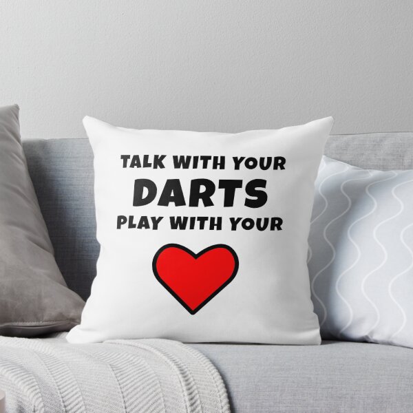 Item preview, Talk with your darts, play with your heart designed and sold by TheGreenGoat.