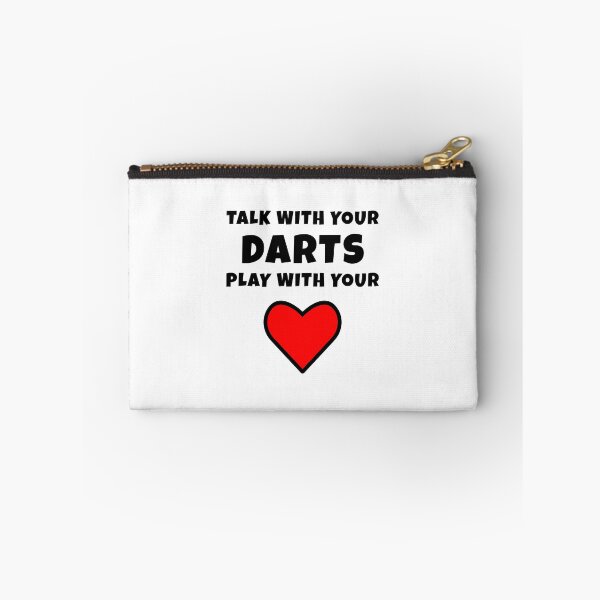 Item preview, Talk with your darts, play with your heart designed and sold by TheGreenGoat.