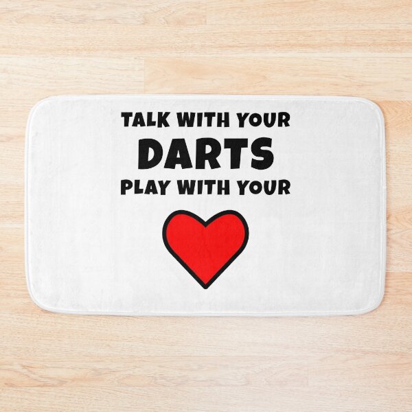 Item preview, Talk with your darts, play with your heart designed and sold by TheGreenGoat.
