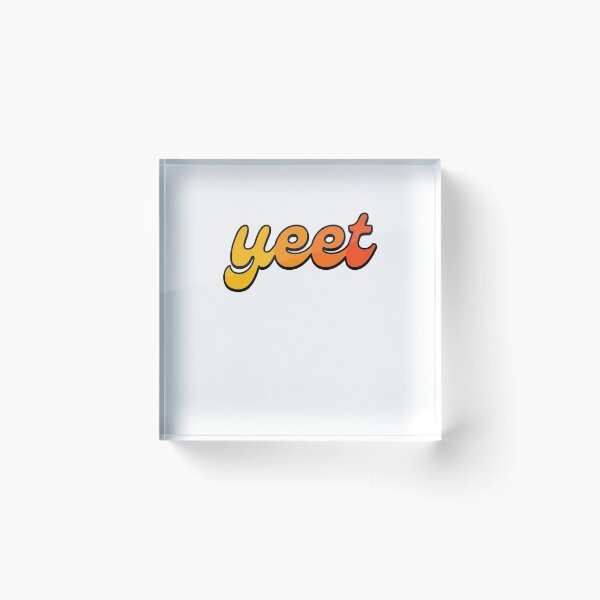 Item preview, Yeet Gamer Meme Orange Retro Yellow designed and sold by sharedipmemes.