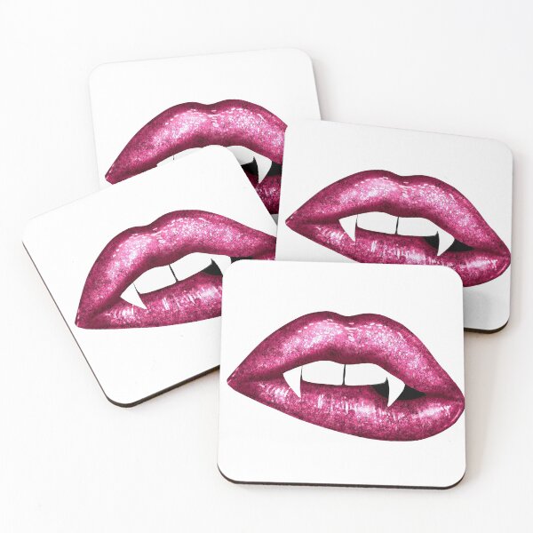 Item preview, Vampire biting lips|Halloween gifts for coworkers,colleagues,friends and family designed and sold by cookiemasterpj.