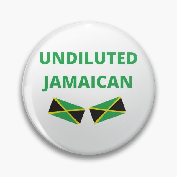 Item preview, Undiluted Jamaican with Jamaican Flags designed and sold by kindryb.