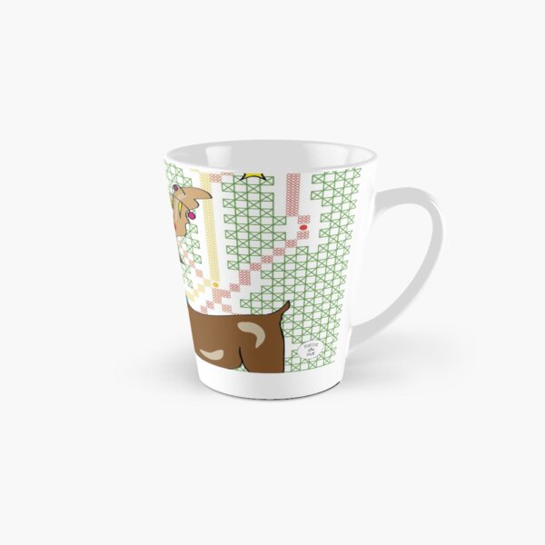 Christmas tinsel Tall Mug