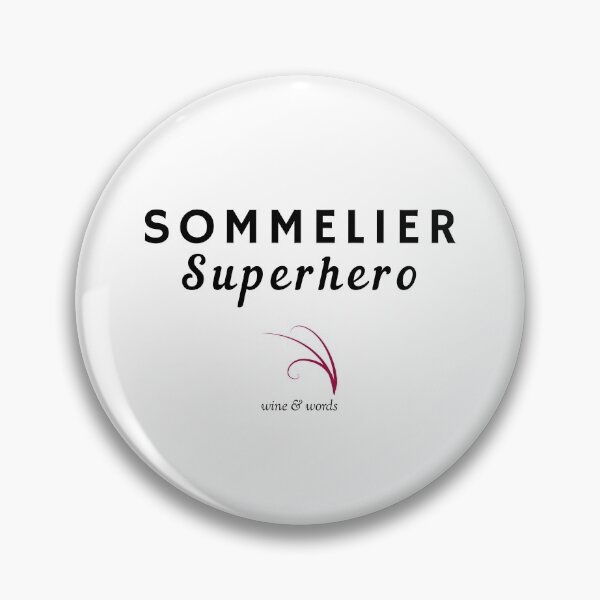 Item preview, Wine quote sommelier superhero designed and sold by wineandwords.