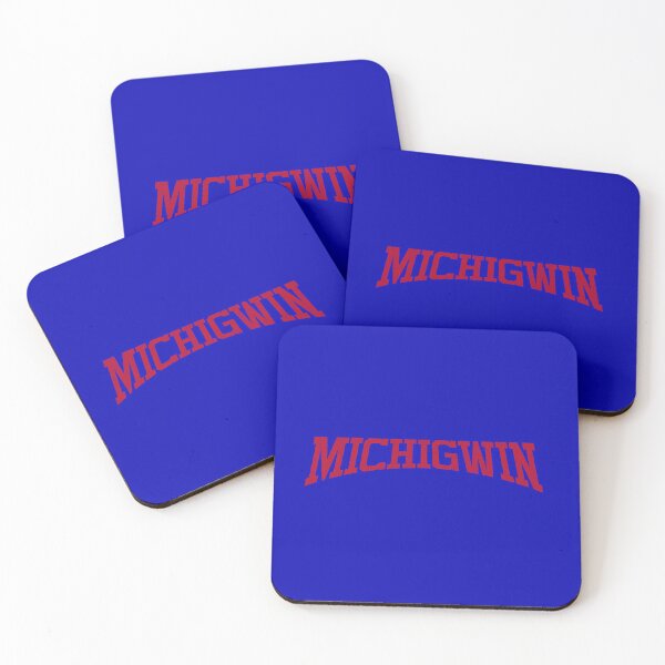 Item preview, MichigWIN "State Series" Pistons Red Graphic designed and sold by damgoodgame.