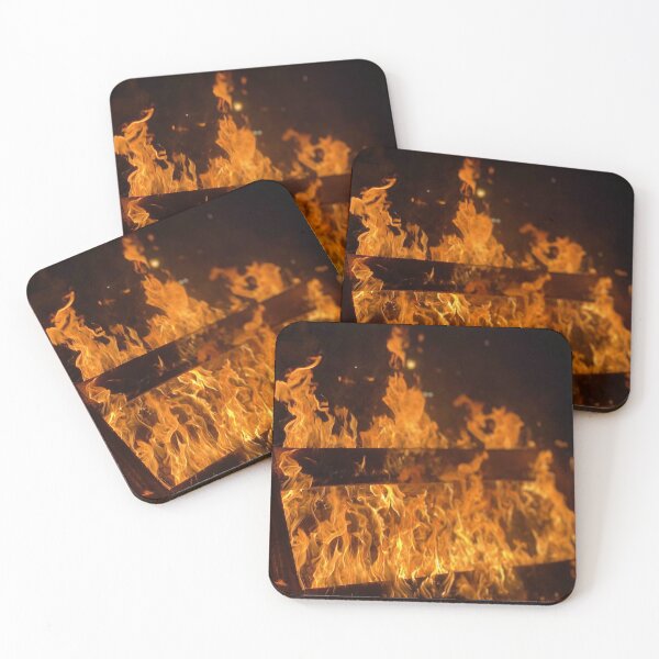 Item preview, Fire at the Elk Fountain - Portland Protests designed and sold by stillpdx.