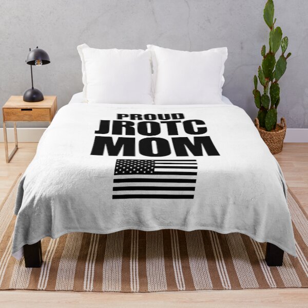 Item preview, Proud JROTC Mom for Mothers of Junior ROTC Cadets with American Flag Patriotic designed and sold by JROTCshop.