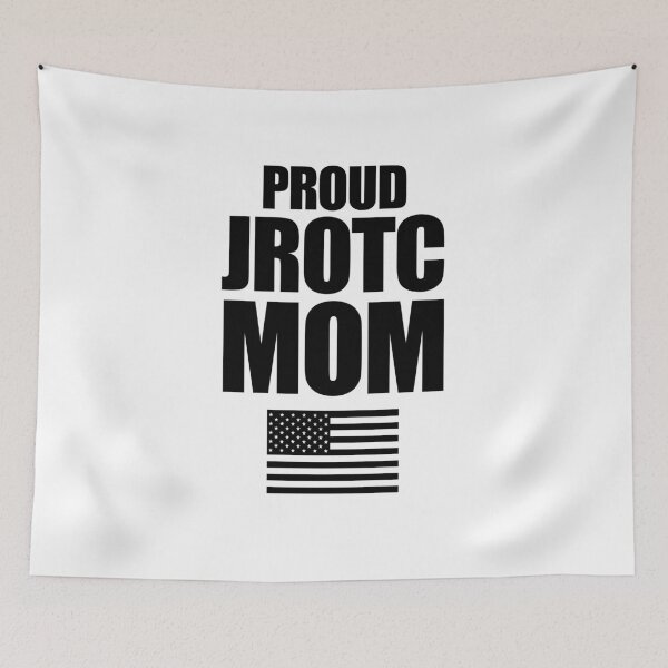 Item preview, Proud JROTC Mom for Mothers of Junior ROTC Cadets with American Flag Patriotic designed and sold by JROTCshop.
