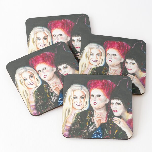 Item preview, Witch sisters designed and sold by TwoFullMoonsArt.