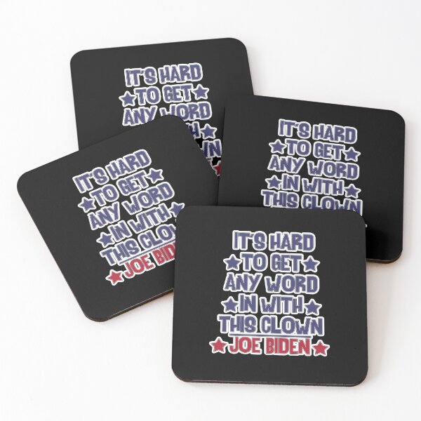 Item preview, It's Hard To Get Any Word In With This Clown - Joe Biden designed and sold by letsgoh.