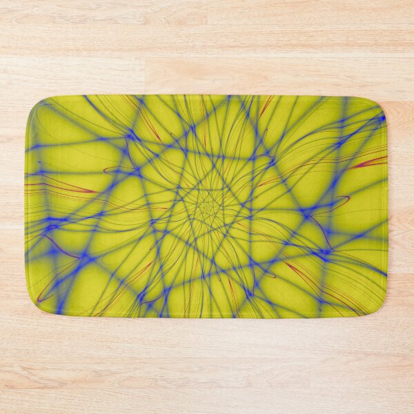 Item preview, Blue Line Spiral on Yellow designed and sold by Objowl.