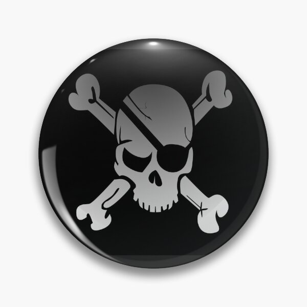 Item preview, Pirate Halloween scary mask with crossed bones designed and sold by LazyCouchGym.