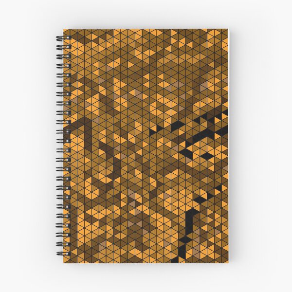 Item preview, Geometric Triangles | Orange Variant designed and sold by ZMorrisDesigns.